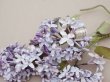 画像4: アンティーク ライラックの大きな布花 アイスパープル＆アイスブルー ラベル付き (4)