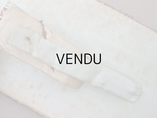 画像9: 1900年頃 アンティーク リボン刺繍＆スパンコール 温度計 (9)