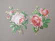 画像4: 1900年頃 アンティーク 薔薇 ダイカットクロモ 15点のセット (4)