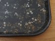 画像8: 19世紀 アンティーク パピエマシェの大きなトレイ 花模様 51×39.5cm (8)