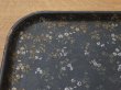 画像9: 19世紀 アンティーク パピエマシェの大きなトレイ 花模様 51×39.5cm (9)