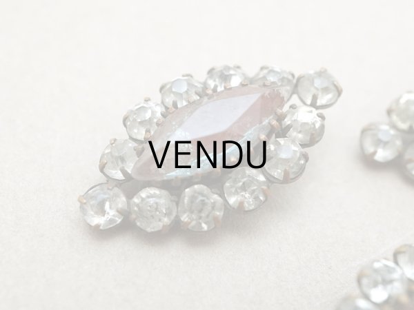 画像6: 19世紀 アンティーク サフィレットのボタン 3点セット (6)