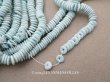 画像1: アンティーク ゼラチン製  スフレスパンコール  アクアブルー 4mm COL 19 (1)