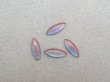 画像5: 【セール対象外】【クーポン対象外】アンティーク サフィレットのルース 4×11mm 2点セット カボションカット マーキス型 (5)