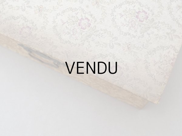 画像6: アンティーク カルトナージュボックス ハンカチ入れ チェストの引き出し MONCHOIRS (6)