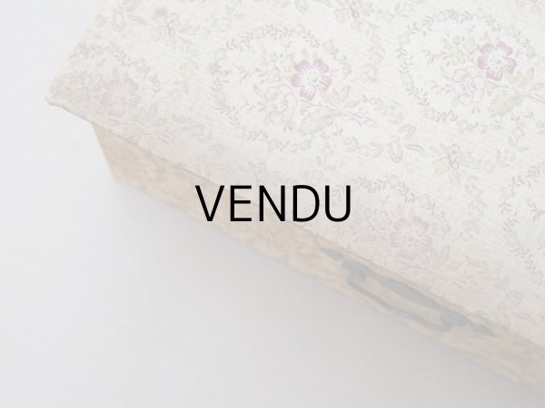 画像5: アンティーク カルトナージュボックス ハンカチ入れ チェストの引き出し MONCHOIRS (5)