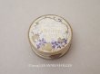 画像1: アンティーク 菫のパウダーボックス POUDRE DE RIZ SURFINE A LA VIOLETTES PARIS  (1)