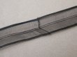 画像9: 1900年頃 アンティーク シルク製 フリル制作用 オーガンジーのリボン 黒  8.4m 2.5cm幅 (9)