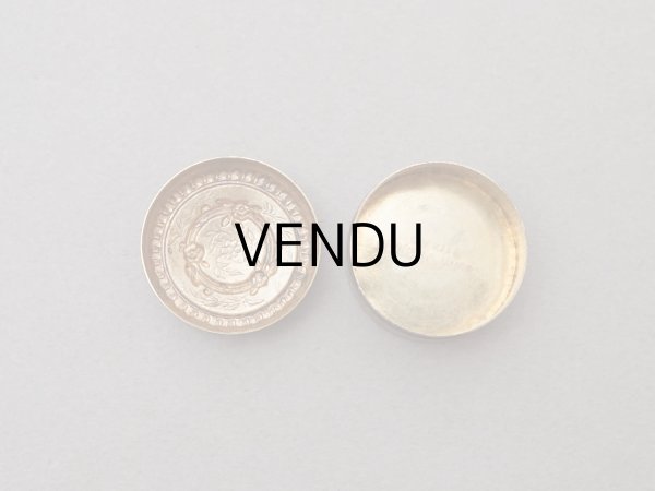 画像5: アンティーク 小さなパウダーボックス - RUBIS POMPADOUR PARIS - (5)