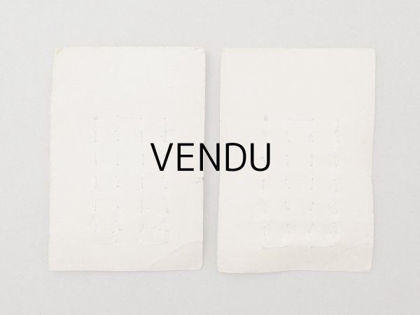 画像3: アンティーク シェルボタン 六角形 8mm 20ピース  (3)