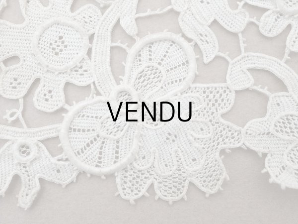 画像9: 17世紀 アンティーク グロ・ポワン・ド・ヴニーズ 41cm 11.7cm幅 ヴェネチアンレース (9)