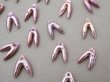 画像4: アンティーク ゼラチン製 スフレ スパンコール 30ピースのセット 約10×15mm ピンクパープル (4)