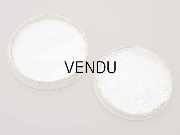 画像6: 1955年 アンティーク 天使＆薔薇のリース バテムのお菓子箱 (M) (6)