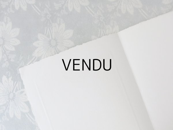 画像4: アンティーク メニューカード  ロカイユ装飾＆薔薇のガーランド  (4)