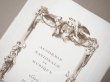 画像1: 1914年 アンティーク  イギリス国王＆女王を招いた オペラ座の舞台の演目カード (1)