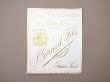 画像1: アンティーク パフュームラベル EXTRAIT TRIPLE CONCENTRE AUX FLEURS N 24 - JN.GIRAUD FILS - (1)