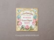 画像1: アンティーク 草花のパフュームラベル EXTRAIT CONCENTRE AUX FLEURS MIMOSA - HONORE PAYAN - (1)