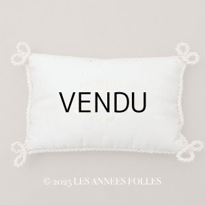 画像: 19世紀末 アンティーク シルク製クッション ウエディング用バスケットの専門店 Corbeille de Mariage - MAISON SAINTIN TOURS -