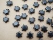 画像3: ＊蚤の市セット＊星のフレンチジェットのビーズ 60ピースのセット　 (3)