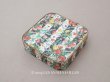 画像1: 19世紀 アンティーク お菓子箱 ストライプ＆花模様 (1)