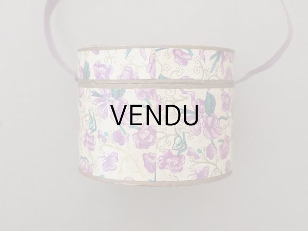 画像5: アンティーク 菫の砂糖菓子の紙箱 SOUVENIR DE TOULOUSE (5)