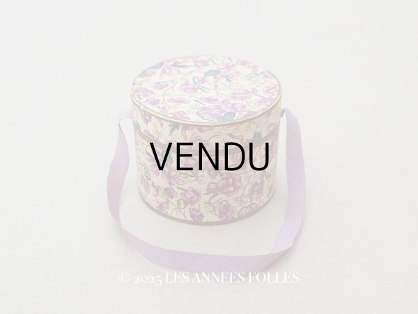 画像1: アンティーク 菫の砂糖菓子の紙箱 SOUVENIR DE TOULOUSE (1)