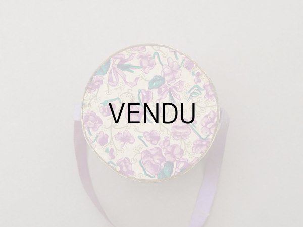 画像2: アンティーク 菫の砂糖菓子の紙箱 SOUVENIR DE TOULOUSE (2)
