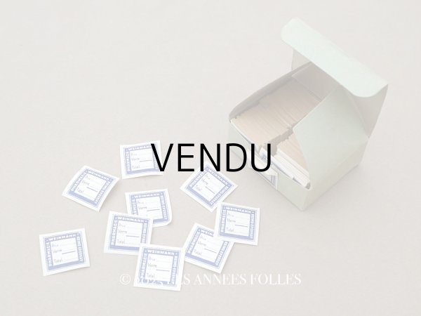 画像1: アンティーク 薬局の小さなラベル 箱入り  (1)