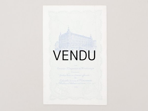 画像2: 1901年 アンティーク リボンのカタログ プランタン百貨店 CATALOGUE SPECIAL DU COMPTOIR DES RUBANS - GRANDS MAGASINS DU PRINTEMPS -  (2)