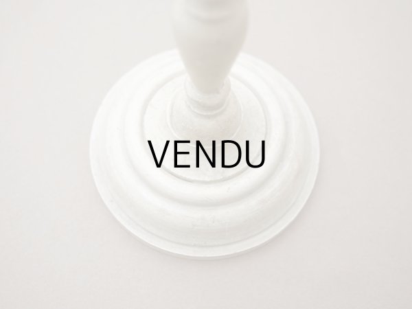 画像4: アンティーク ハットスタンド オフホワイト 木製 (4)