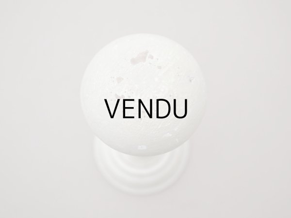 画像3: アンティーク ハットスタンド オフホワイト 木製 (3)