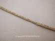 画像1: アンティーク 極細 3mm メタル製 トリム ゴールド ドール用 (1)