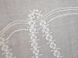 画像6: 1900年頃 アンティーク 幅広レース ホワイトワーク 花刺繍 22cm幅  (6)