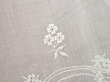 画像4: 1900年頃 アンティーク 幅広レース ホワイトワーク 花刺繍 22cm幅  (4)