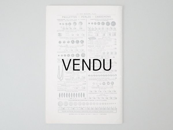 画像2: アンティーク クロモ 花の妖精と花占い PAS DU TOUT! NOT AT ALL - AUX STATUES DE ST-JAQUES - (2)