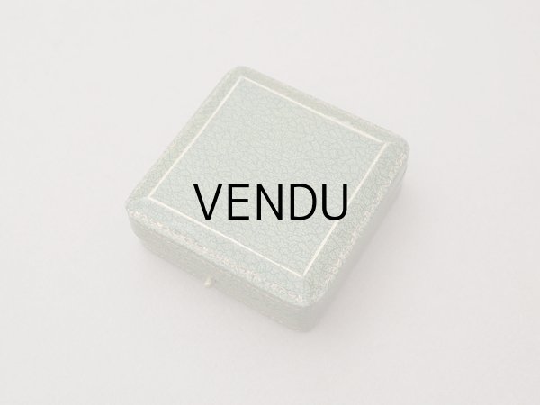 画像2: アンティーク ジュエリーボックス 金彩入り グリーン  (2)