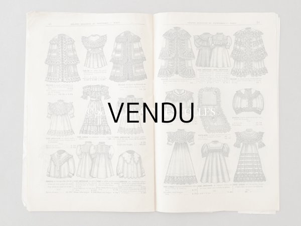 画像11: 1903年 アンティーク プランタン百貨店のカタログ CATALOGUE SPECIAL BLANC - GRANDS MAGASINS DU PRINTEMPS -  (11)