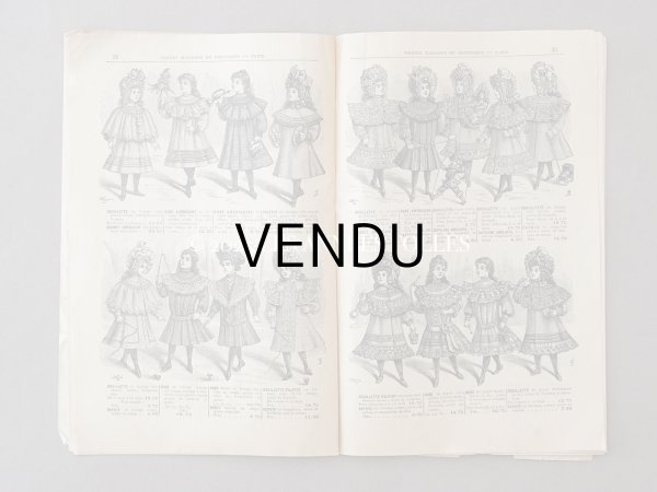 画像10: 1903年 アンティーク プランタン百貨店のカタログ CATALOGUE SPECIAL BLANC - GRANDS MAGASINS DU PRINTEMPS -  (10)