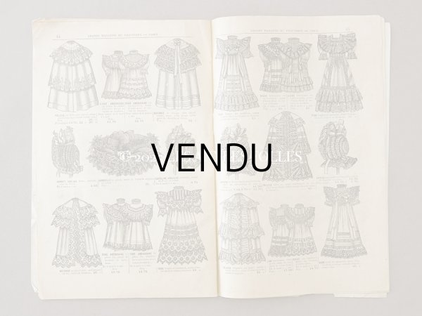 画像12: 1903年 アンティーク プランタン百貨店のカタログ CATALOGUE SPECIAL BLANC - GRANDS MAGASINS DU PRINTEMPS -  (12)