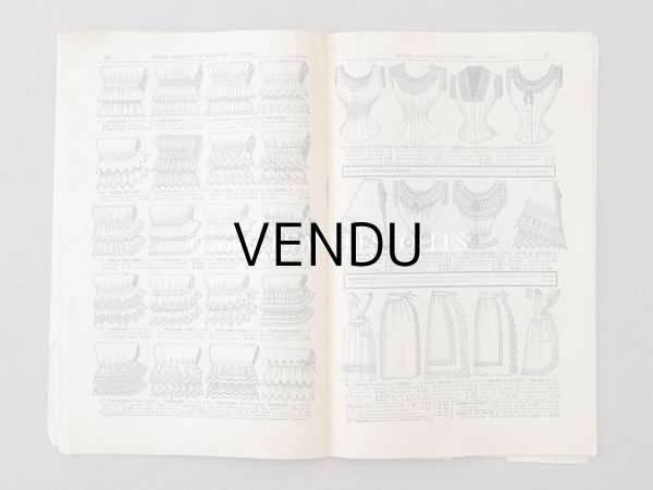 画像8: 1903年 アンティーク プランタン百貨店のカタログ CATALOGUE SPECIAL BLANC - GRANDS MAGASINS DU PRINTEMPS -  (8)