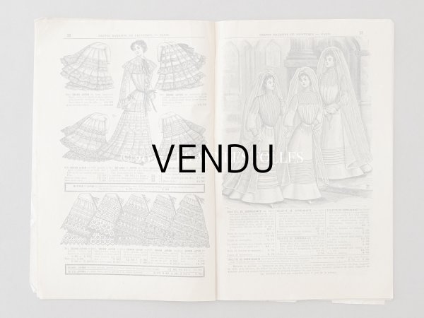 画像9: 1903年 アンティーク プランタン百貨店のカタログ CATALOGUE SPECIAL BLANC - GRANDS MAGASINS DU PRINTEMPS -  (9)