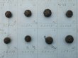 画像6: 19世紀 アンティーク小さなくるみボタンのサンプラー 80ピース (6)