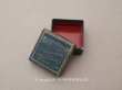 画像1: 1900年頃 アンティーク 小さなジュエリーボックス ダークグリーン (1)