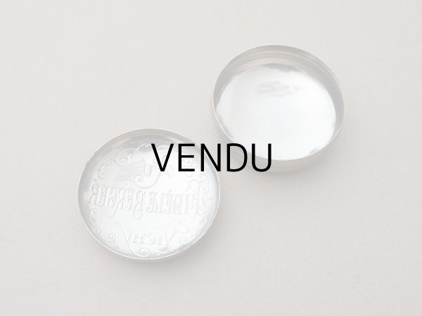 画像18: 1900年頃 アンティーク コンフィズリーのメタル缶 - AU FIDELE BERGER VICHY - (18)