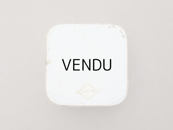 画像8: アンティーク パウダーボックス 薔薇のガーランド＆蝶々 POUDRE DE RIZ - PFELIX POTIN PARIS - (8)