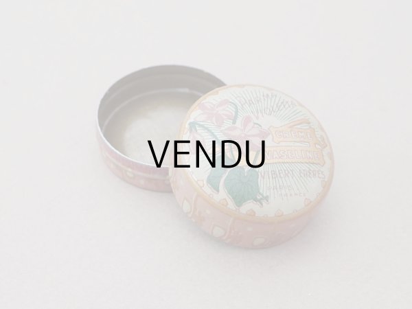 画像4: アンティーク 菫のワセリン缶 PARMA VIOLETTA  CREME VASELINE  - VIBERT FRERES PARIS - (4)