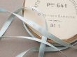 画像4: アンティーク 極細 サテンリボン 5mm幅 パウダーブルー 7.2m  SATIN DOUBLE FACE LINGERIE PON 641 N 2 (4)