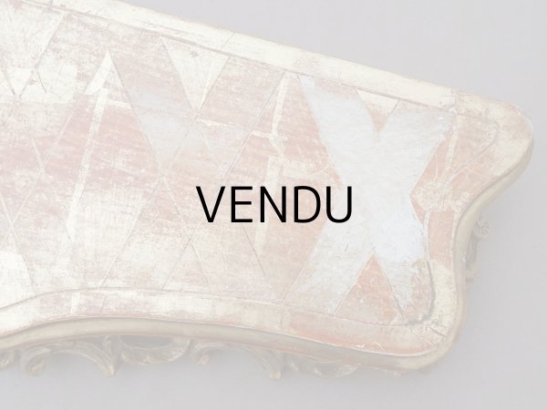 画像5: 19世紀末 アンティーク 木製の大きな台座 ロカイユ装飾 (5)