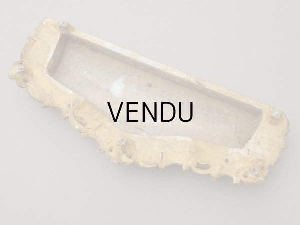 画像16: 19世紀末 アンティーク 木製の大きな台座 ロカイユ装飾 (16)