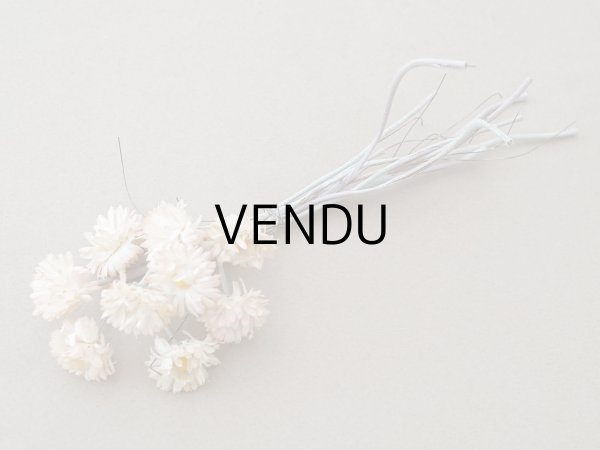 画像8: アンティーク デイジーの布花  (8)